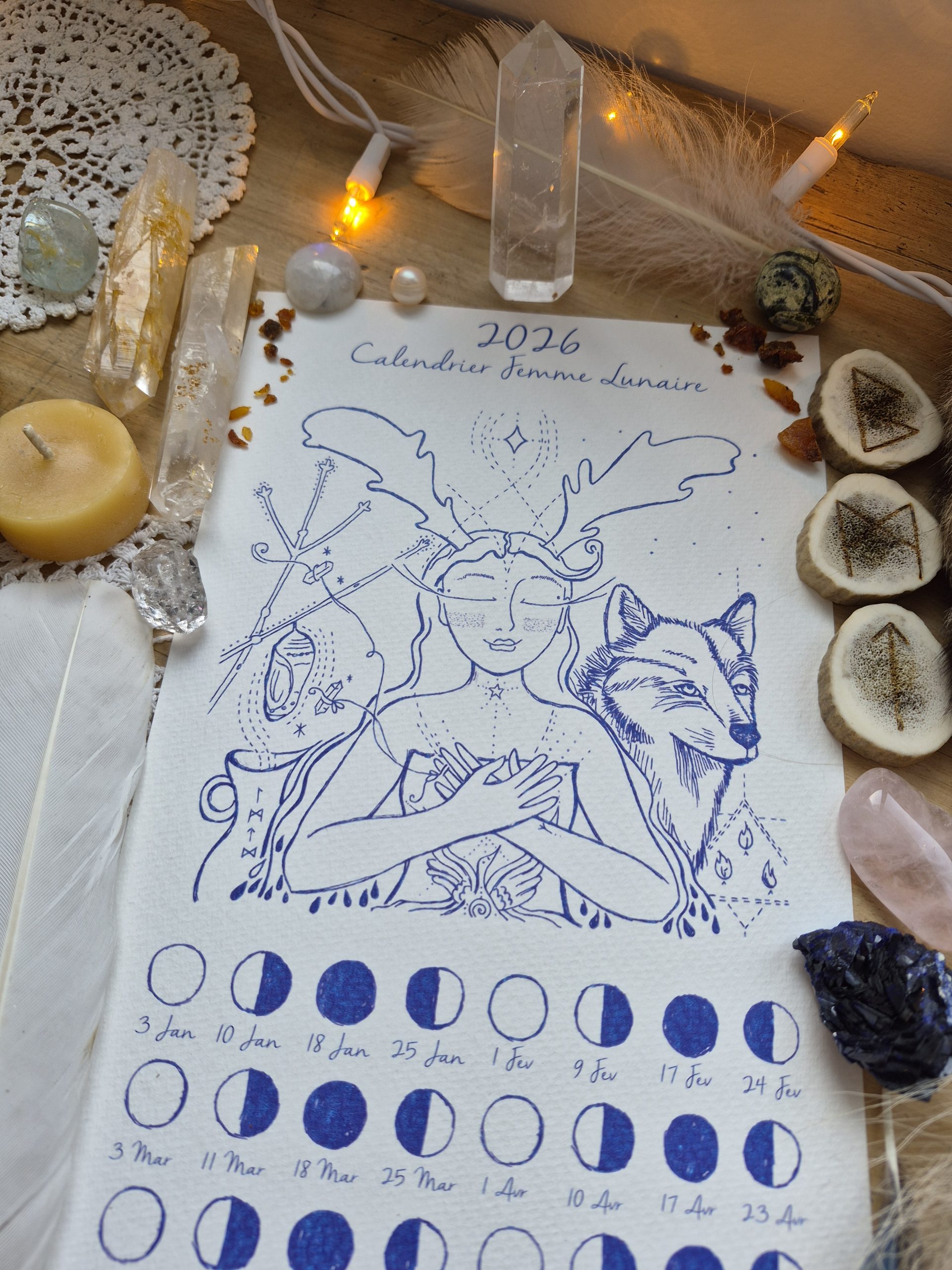 Calendrier Lunaire 2026